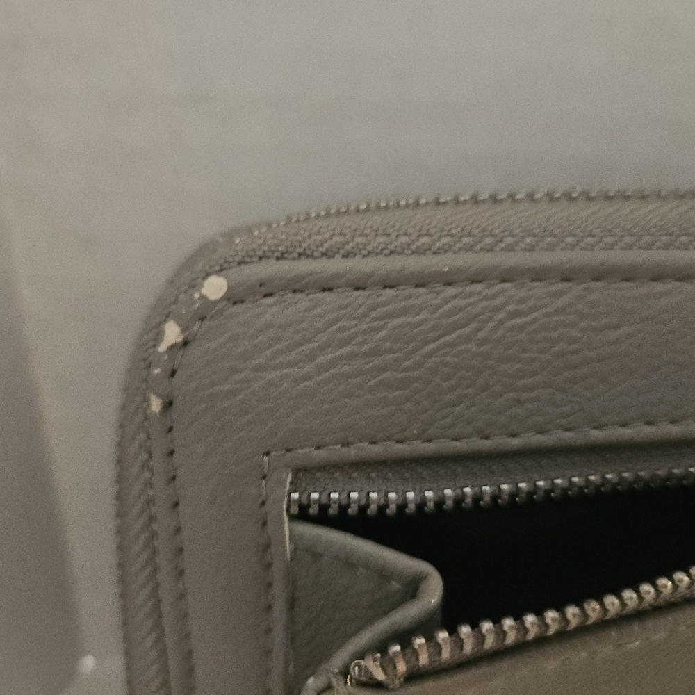 Gray Leather Wallet - Picture 5 of 5